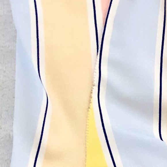 Forever 21 High Waisted Pastel One Piece Bathing Suit Size M - Picture 4 of 5